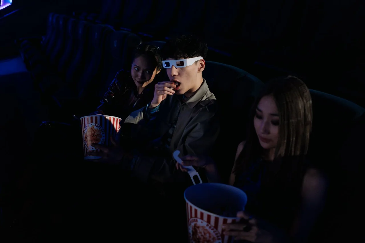 Educational cinema session for students